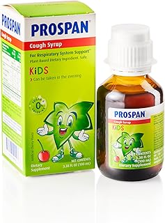 Prospan Kids Cough Syrup + Mucus with Proprietary Ivy Leaf Extract EA575 - Soothes Cough, Mucus Relief, No Sugar, Non-Drowsy, Alcohol-Free, Drug-Free - 100mL