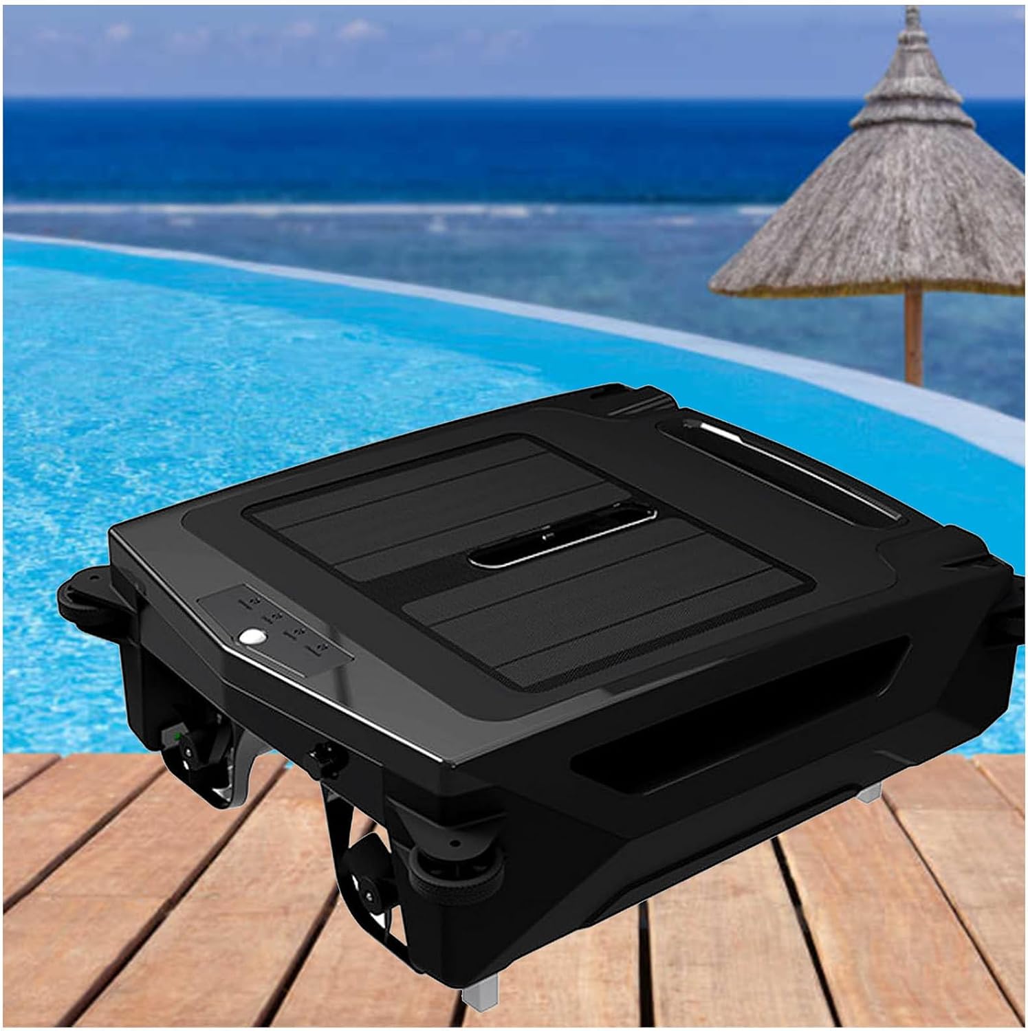Pool Skimmer Robot with Solar Panel Automatically Design, Pool Skimmer Robotic,Automatic Pool Skimmer