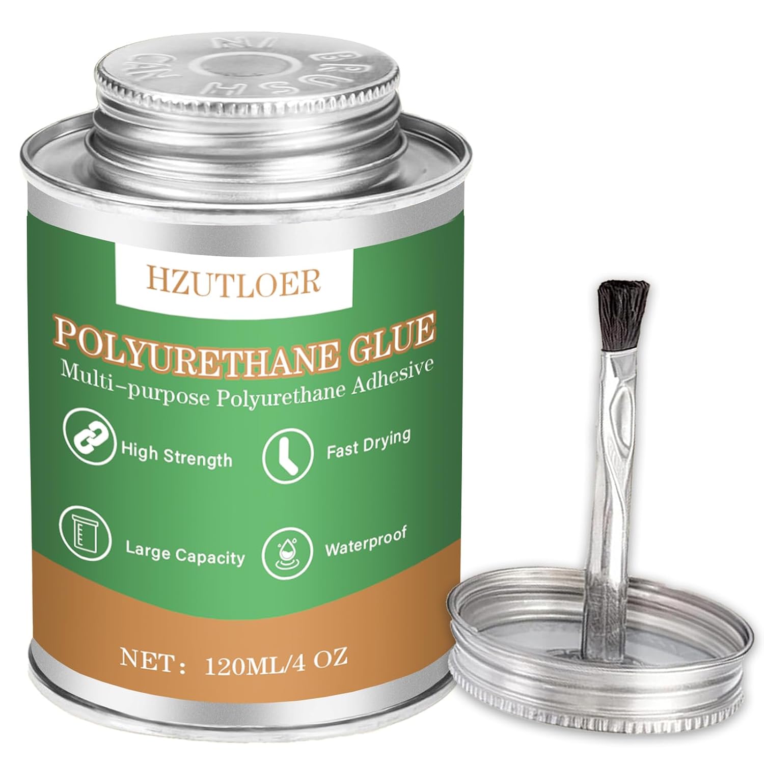 Polyurethane Adhesive,120ML Multi-Purpose Polyurethane Glue,Super Glue for PU,PVC,TPU,ABS,etc,High Strength,Waterproof,Heat Resistant
