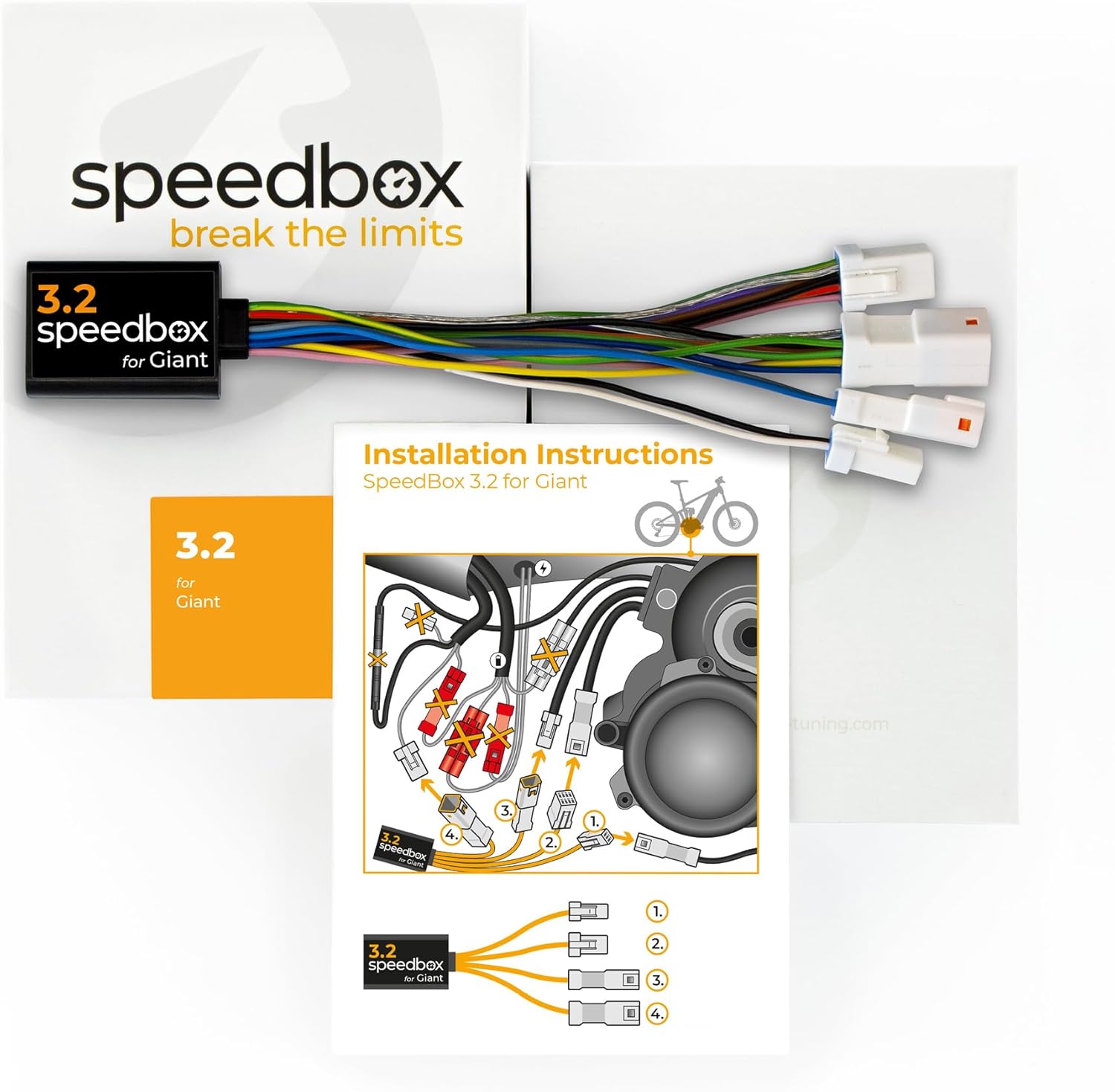 SpeedBox 3.2 Compatible with Giant E-bikes/Tuning Chip for SyncDrive Motors 2017-2024