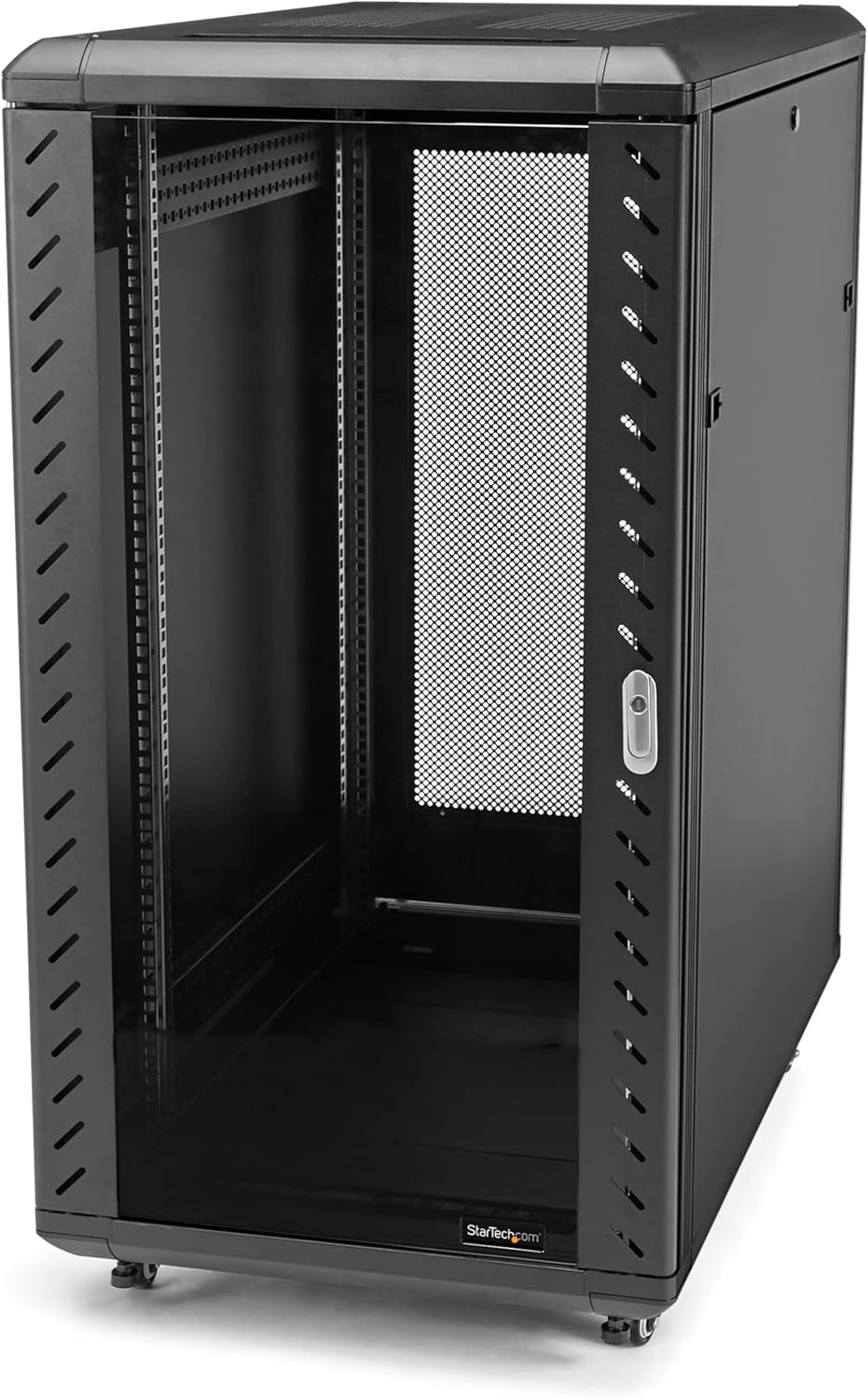 StarTech 22U Enterprise-Grade Server Rack Cabinet, 19in Enclosed 4-Post Rack with 33in (83cm) Mounting Depth and 1764lb (800kg) Weight Capacity