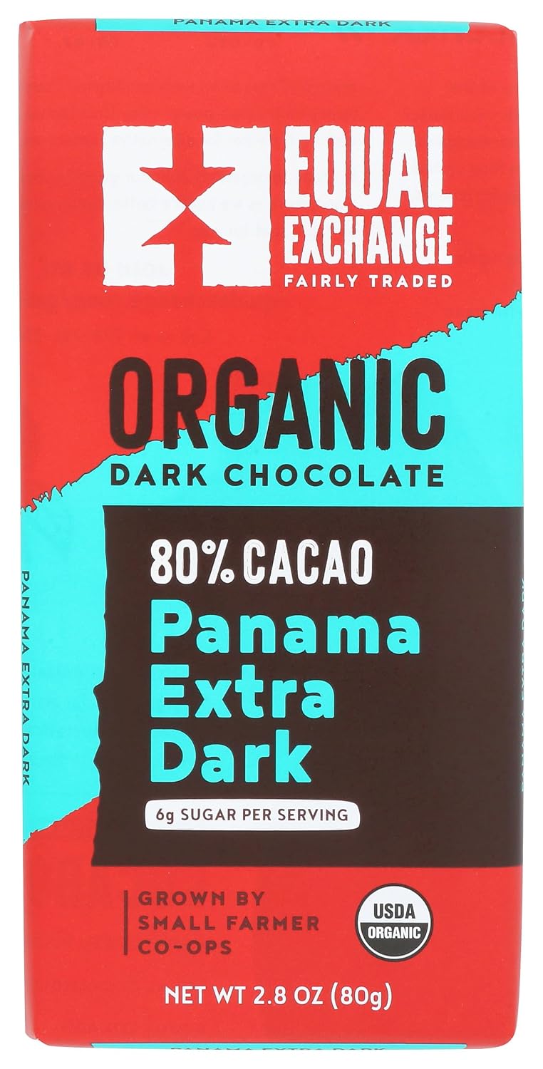 Equal Exchange, Bar Chocolate Panama Extra Dark Organic, 2.8 Ounce