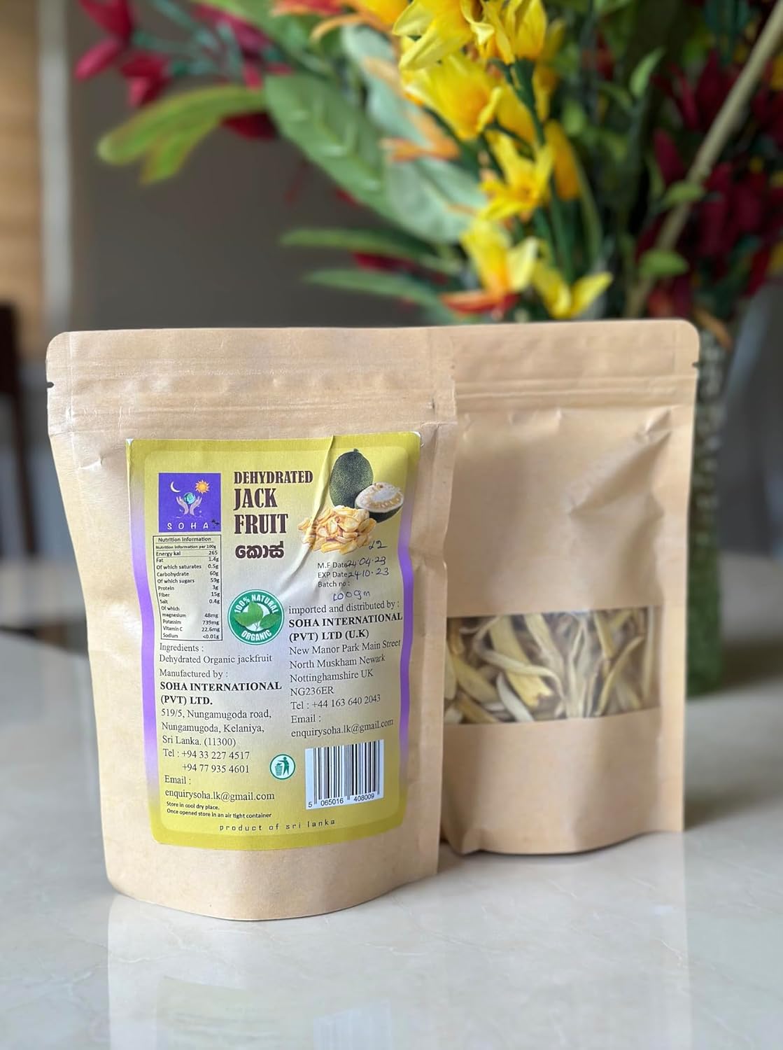 Dehydrated Jackfruit 100g Unriped