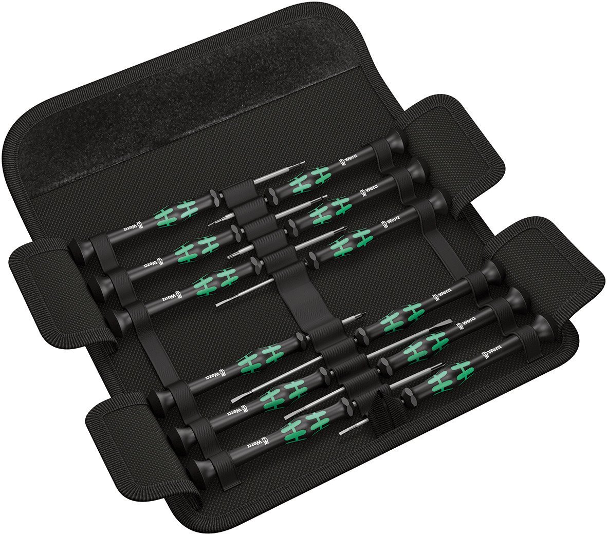 Wera 05073675001 Kraftform Micro-Set/12 Sb 1 Screwdriver Set