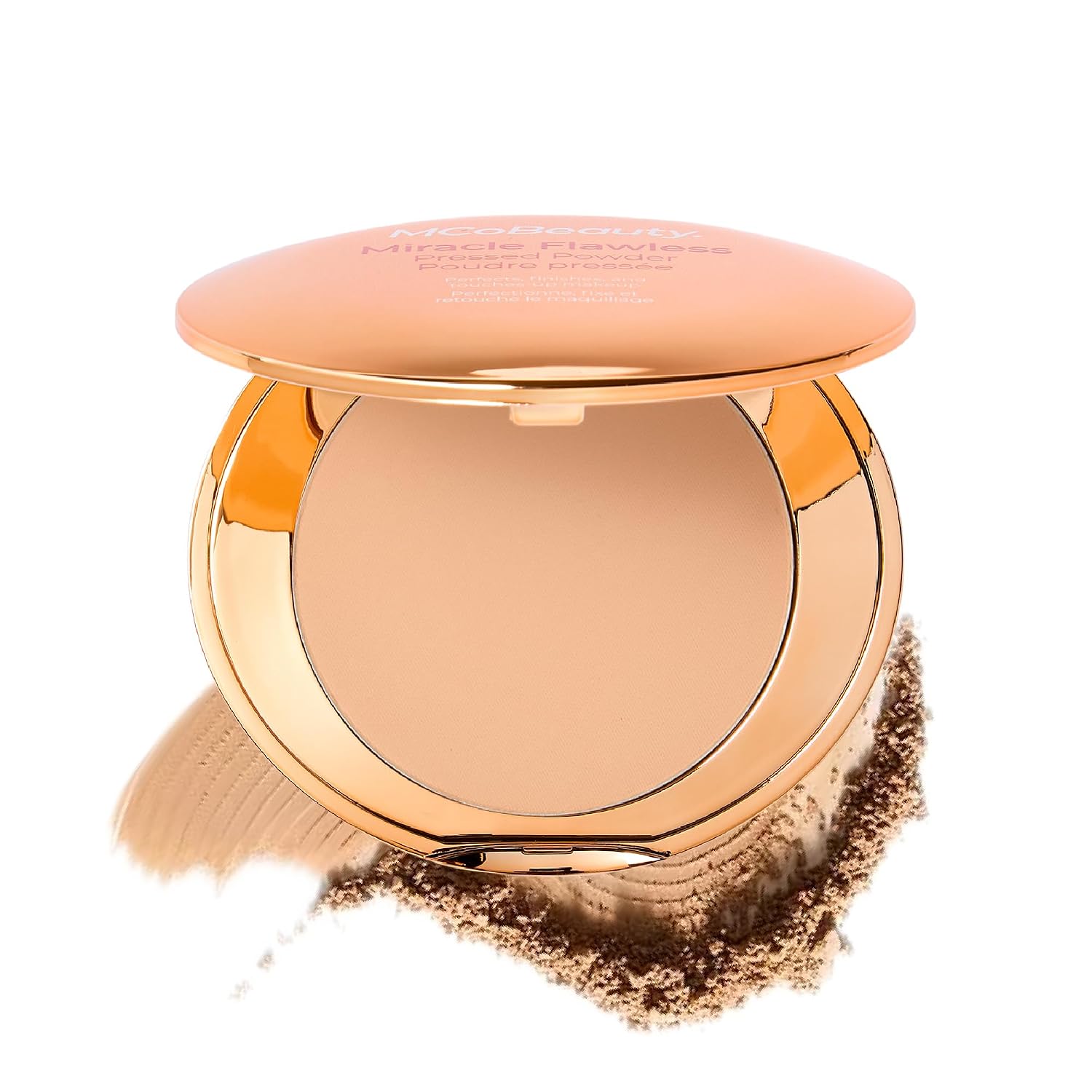 MCoBeauty Miracle Flawless Pressed Powder - 3 Medium Warm