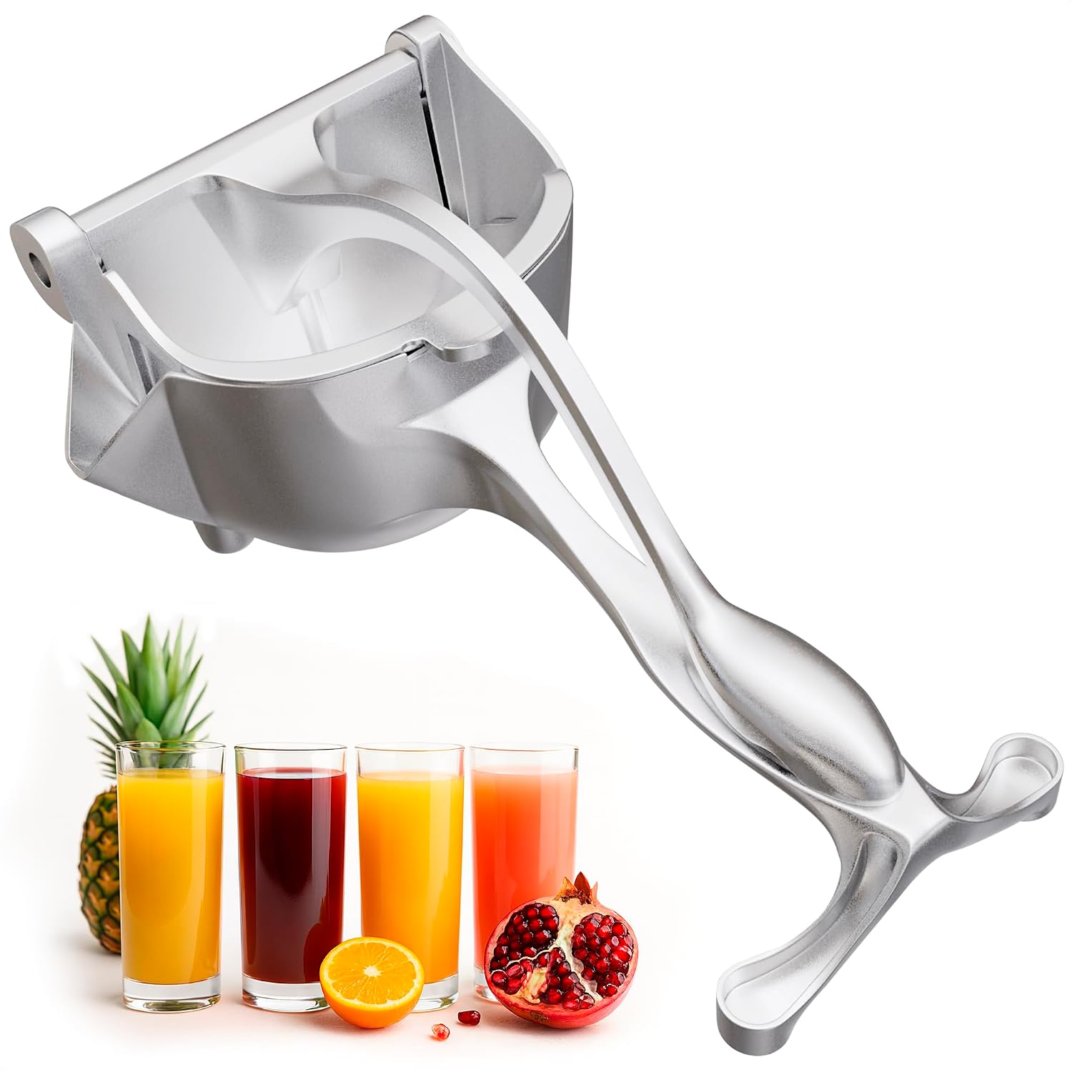 Hand Juicer Squeezer - Manual Juicer Hand Press for Pomegranate & Fruit