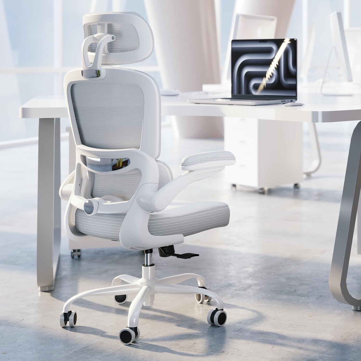 TRALT Ergonomic Office Chair Desk Chair with Adjustable Lumbar Support
