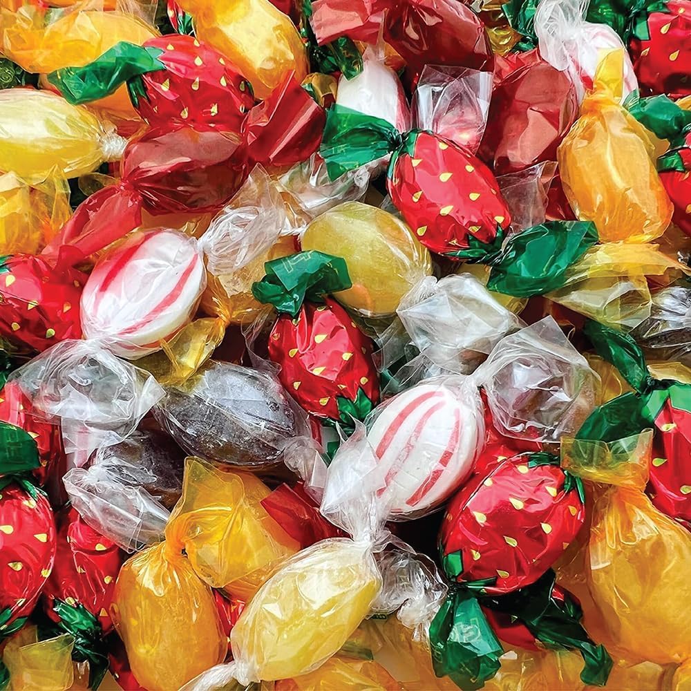 Funtasty Old School Hard Candy Assortment, Bulk Pack 4 Pounds