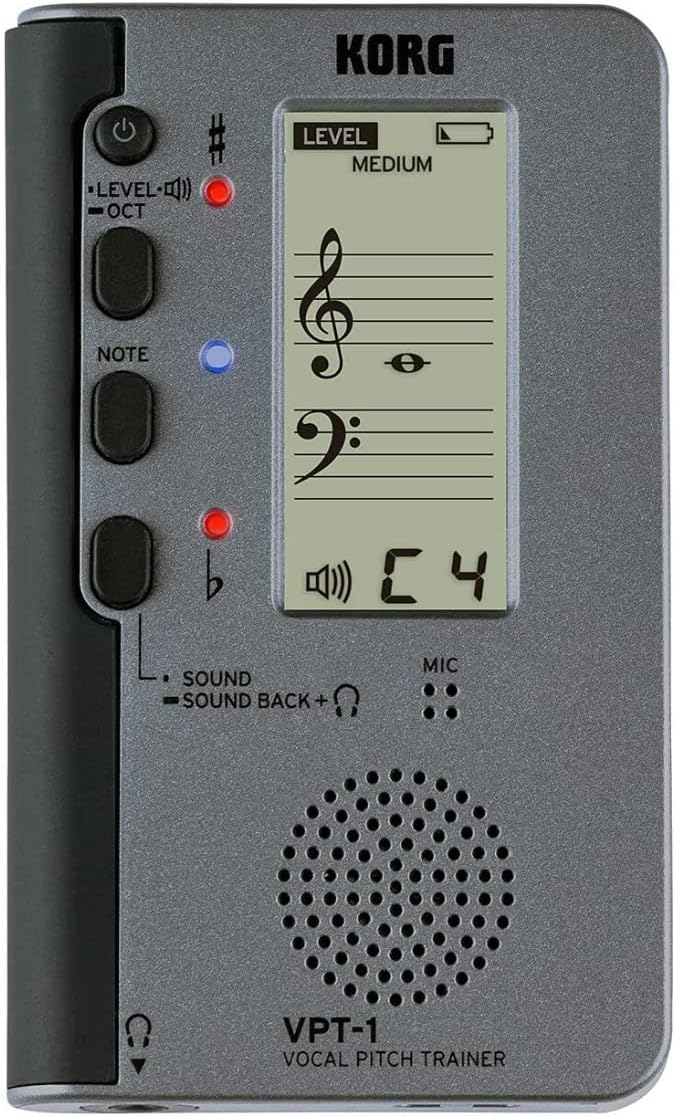 Korg Vocal Tuner, Silber (VPT-1)