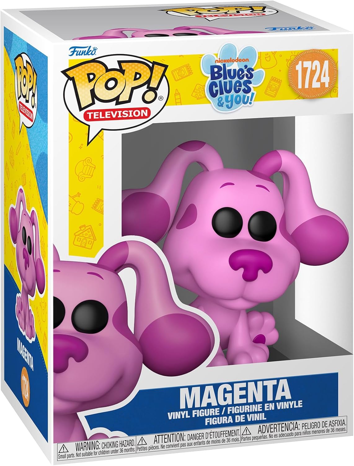 Funko Pop! Television: Blues Clues - Magenta - Collectable Vinyl Figure - Gift Idea - Official Merchandise - Toys for Kids & Adults - TV Fans - Model Figure for Collectors and Display