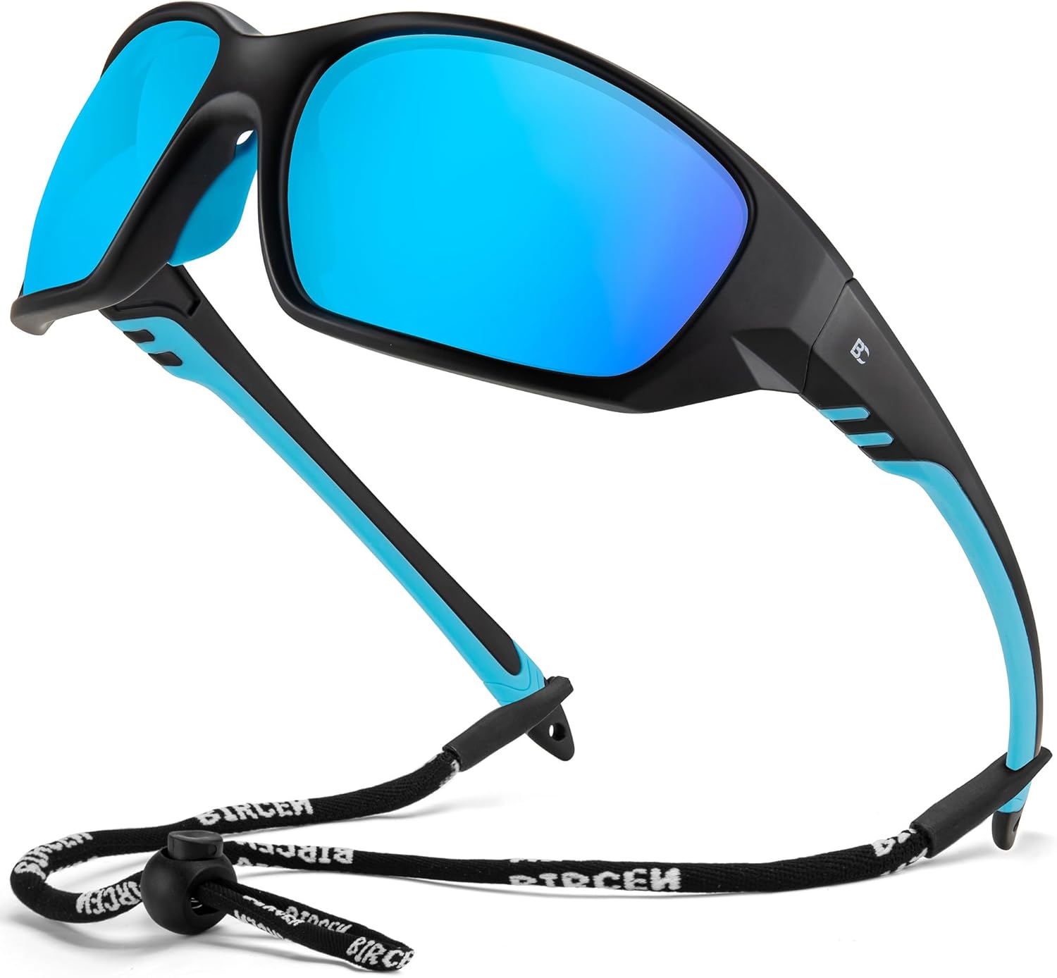 Bircenpro Sport Polarised Sunglasses for Men - Women:UV Protection Shades for Fishing Driving Cycling Running