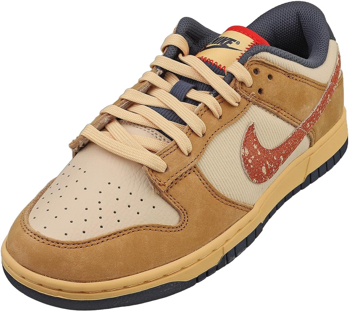 Nike Dunk Low Retro SE Men's Shoes (HQ3640-790, Wheat/Sanddrift/Celestial Gold/Burnt Sunrise)