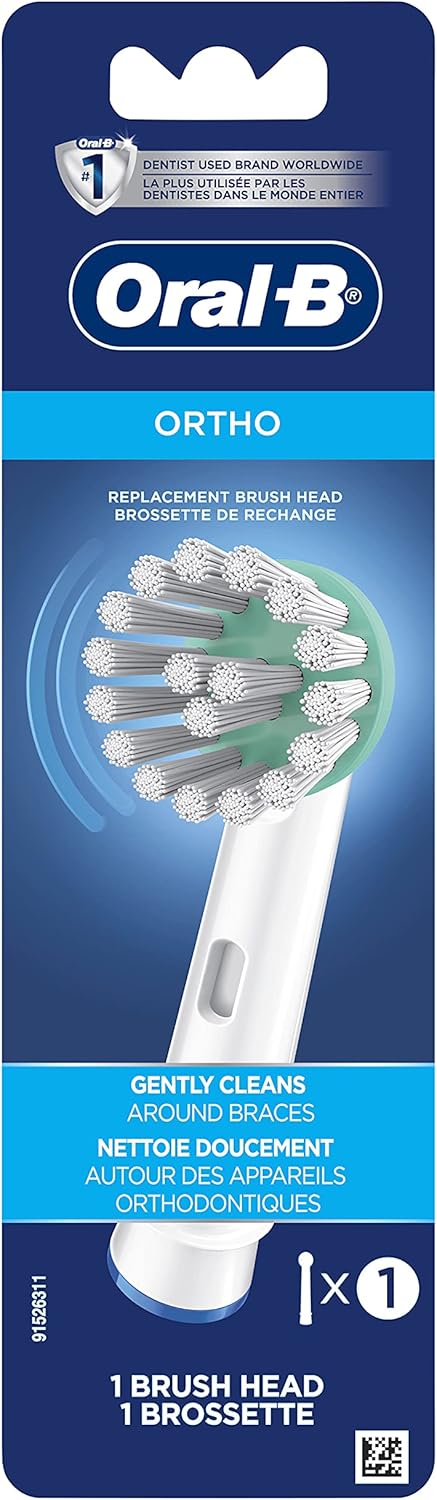 Oral-B Ortho Toothbrush Replacement Brushhead OD17-1 1 ea