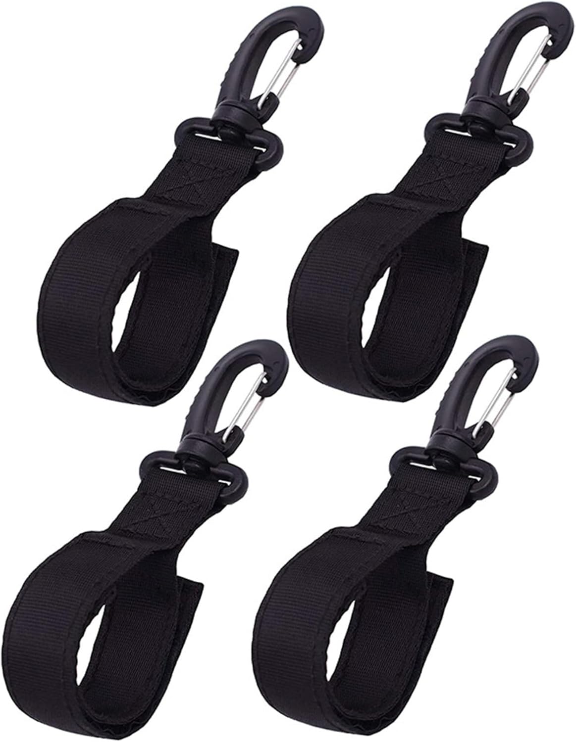 4Pcs Kayak Paddle Holder Adjustable Kayak Paddle Clip Touch Fastener Inflatable Boat Accessories, Water Sports