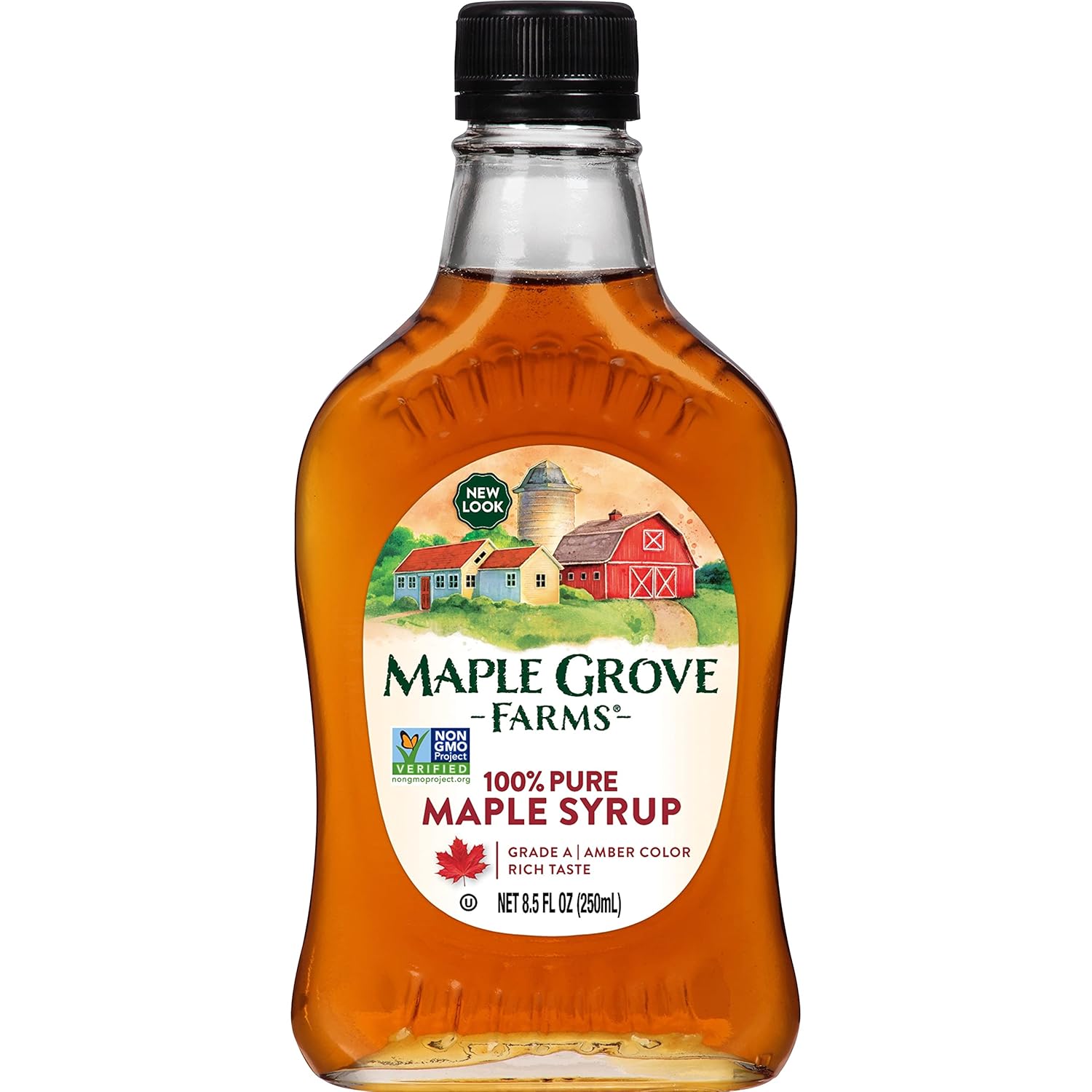 Maple Grove Farms Pure Maple Syrup, 8.5 oz