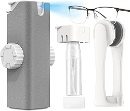 haino Glasses Cleaner, Travel Eyeglass Cleaner, Multifunctional Glasses Cleaning Kit with Microfiber Cleaning Cloth, Portable Screen Cleaner
