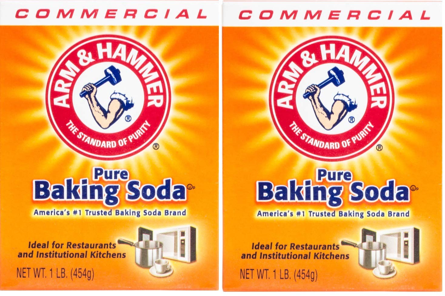 Arm & Hammer 1 lb. Baking Soda, Set of 2