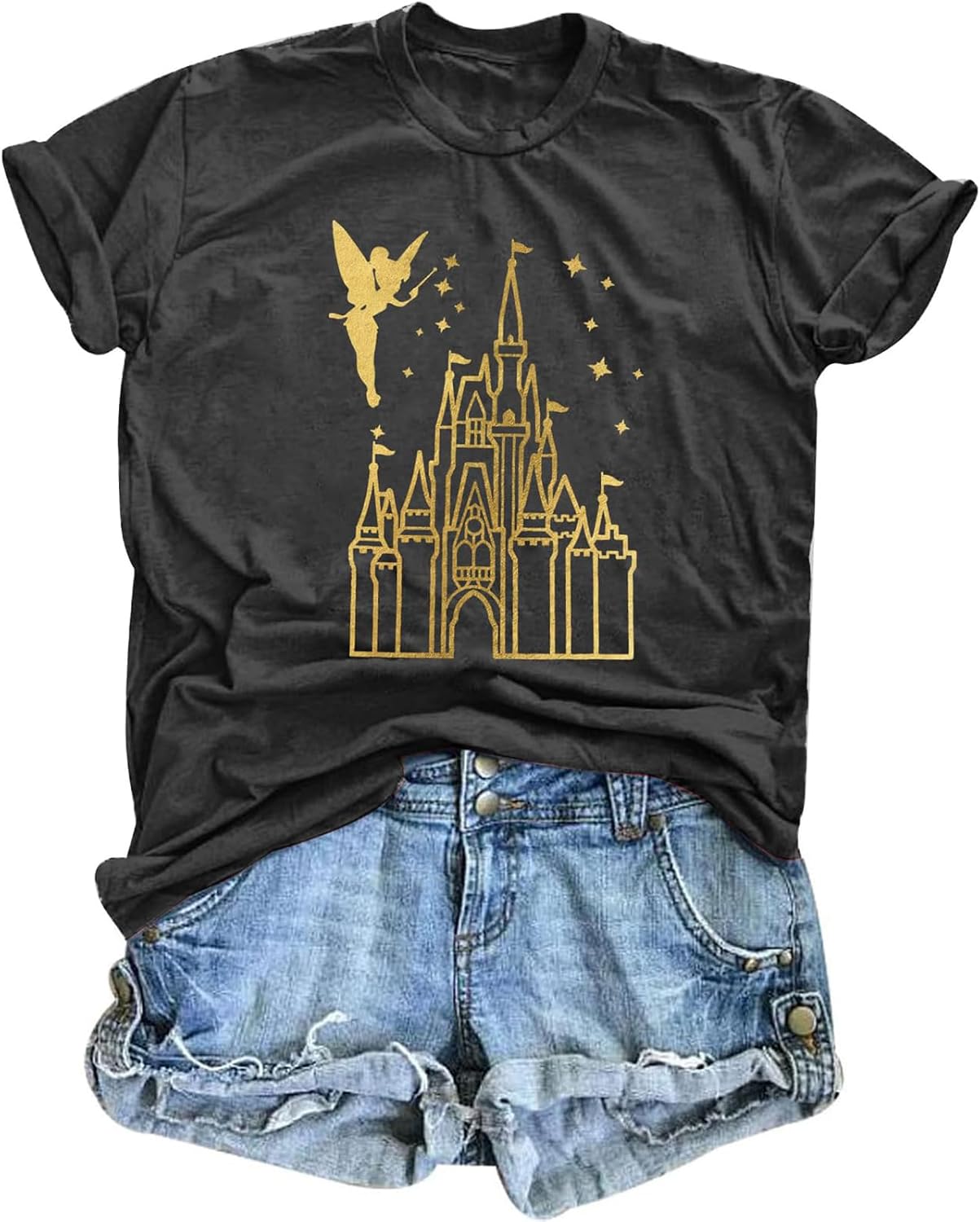 Magical Shirt for Women Magic Kingdom Tshirt Family Vacation Tee Castle Believe in The Magic Summer Trip Tops