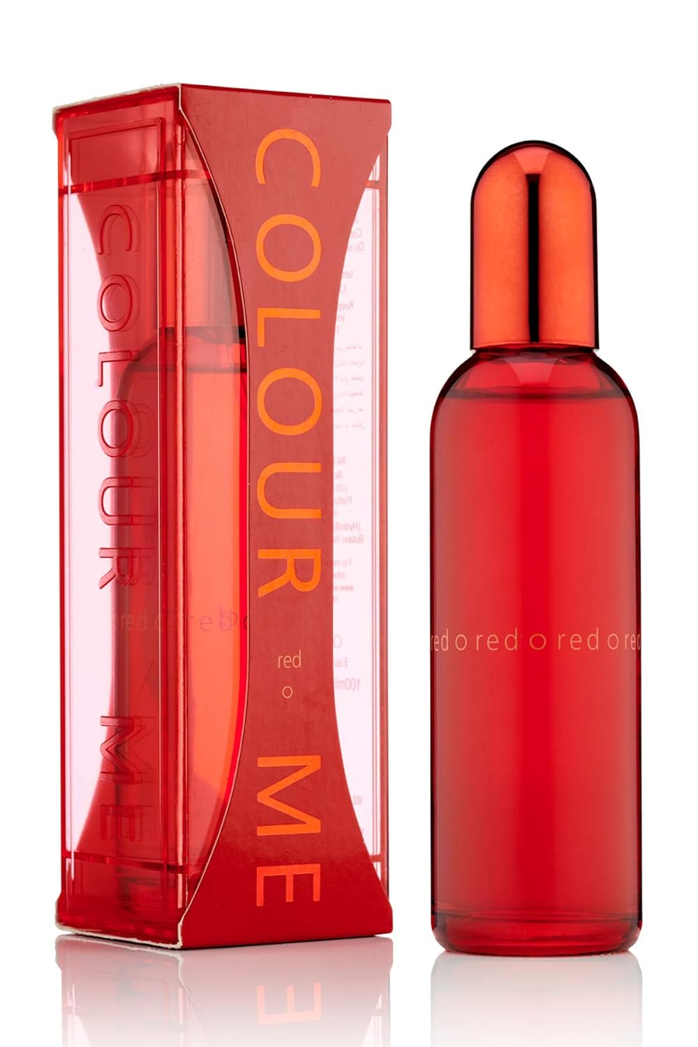 Colour Me Red by Milton-Lloyd - Perfume for Women - Chypre Floral Scent - Opens with Freesia, Peony, and Bergamot - Blended with Jasmine - For Extraordinary, Elegant Ladies - 3.4 oz EDP Spray