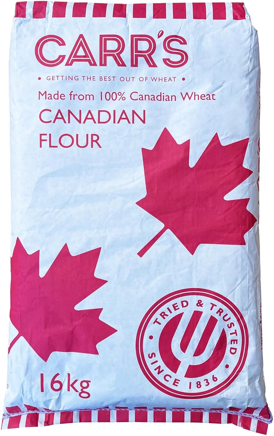 Carr's Centurion - Canadian Very Strong White Flour, 16kg | Made from 100% Canadian Wheat
