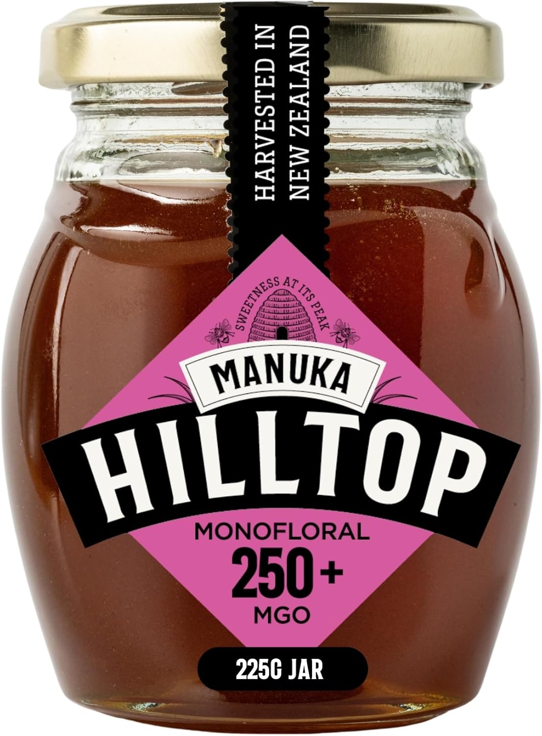 Hilltop Honey - Manuka MGO 250+ - Monofloral - New Zealand - 225g