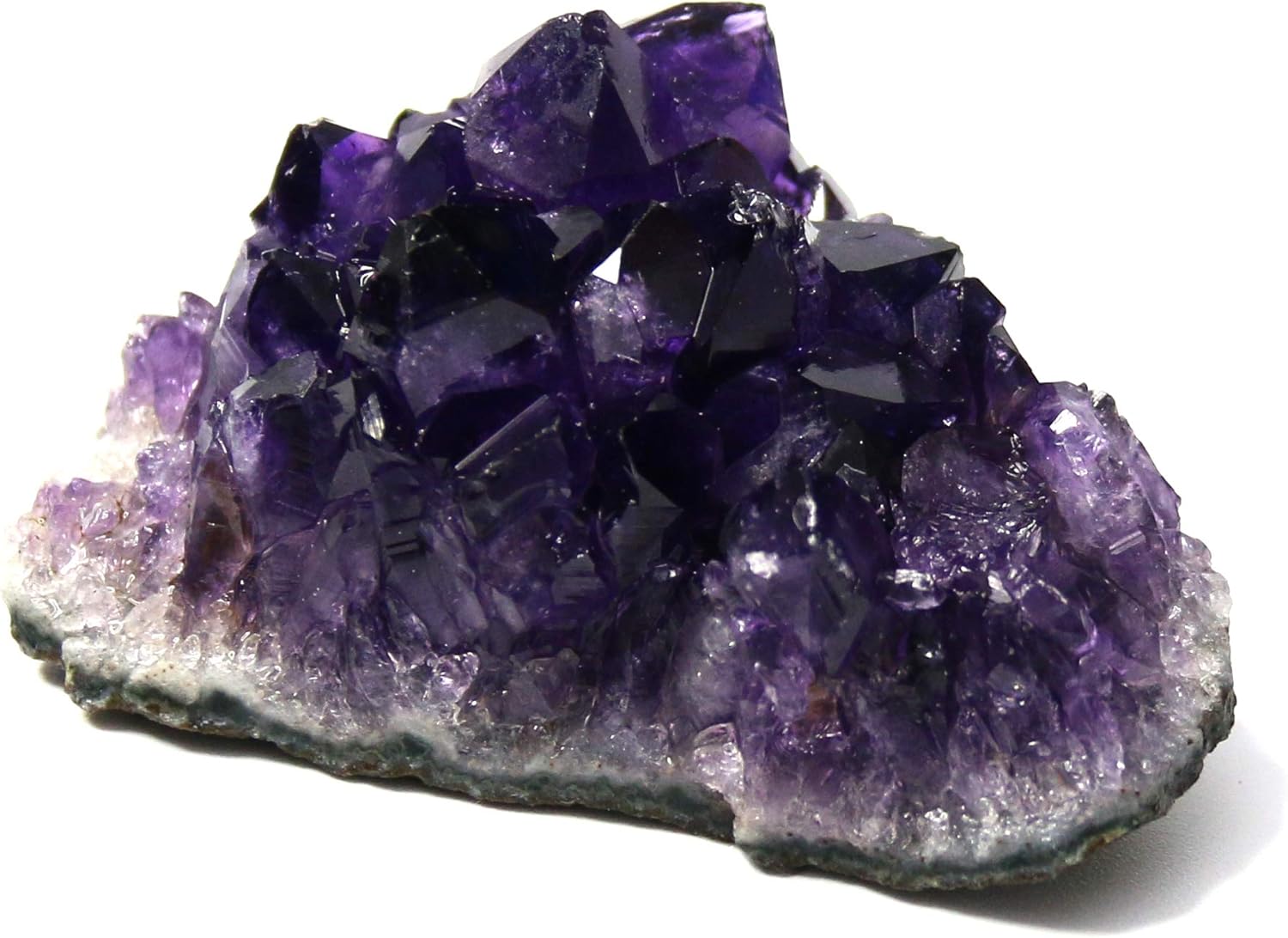 Raw Amethyst Stones and Crystals Rock, Natural Amathesis Crystal Clusters, Geodes with Crystals, Cuarzo Amatista Original, Real Amethyst Crystals Geode, Gemstones, Healing Crystals(0.11Lb)