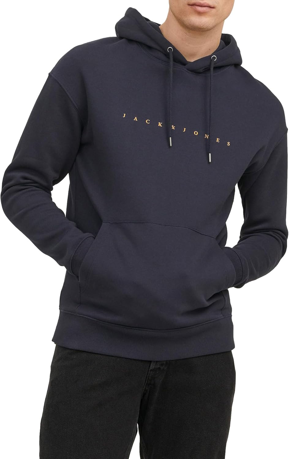 JACK & JONES Men's Jjestar Jj Sweat Hood Noos Sweatshirt