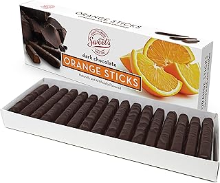 Sweets Dark Chocolate Orange Sticks, 10.5oz Box