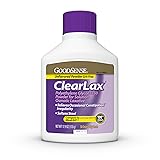 GoodSense ClearLax, Polyethylene Glycol 3350 Powder for Solution, Osmotic Laxative, 17.9 Ounce
