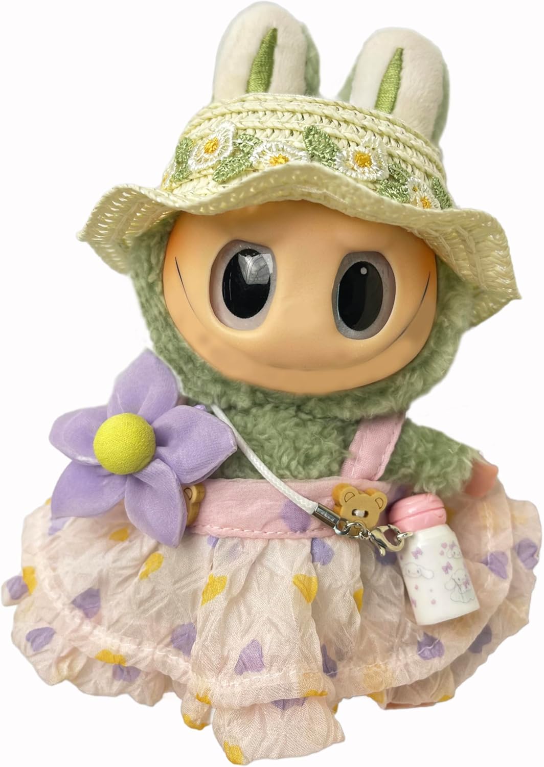 Clothes for 17cm Lb bu, Set for 17cm Dolls Accessories Suit, Cute Clothes for Labb Dress up Unique Style