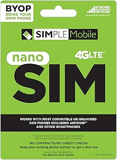 Simple Mobile Nano SIM Kit
