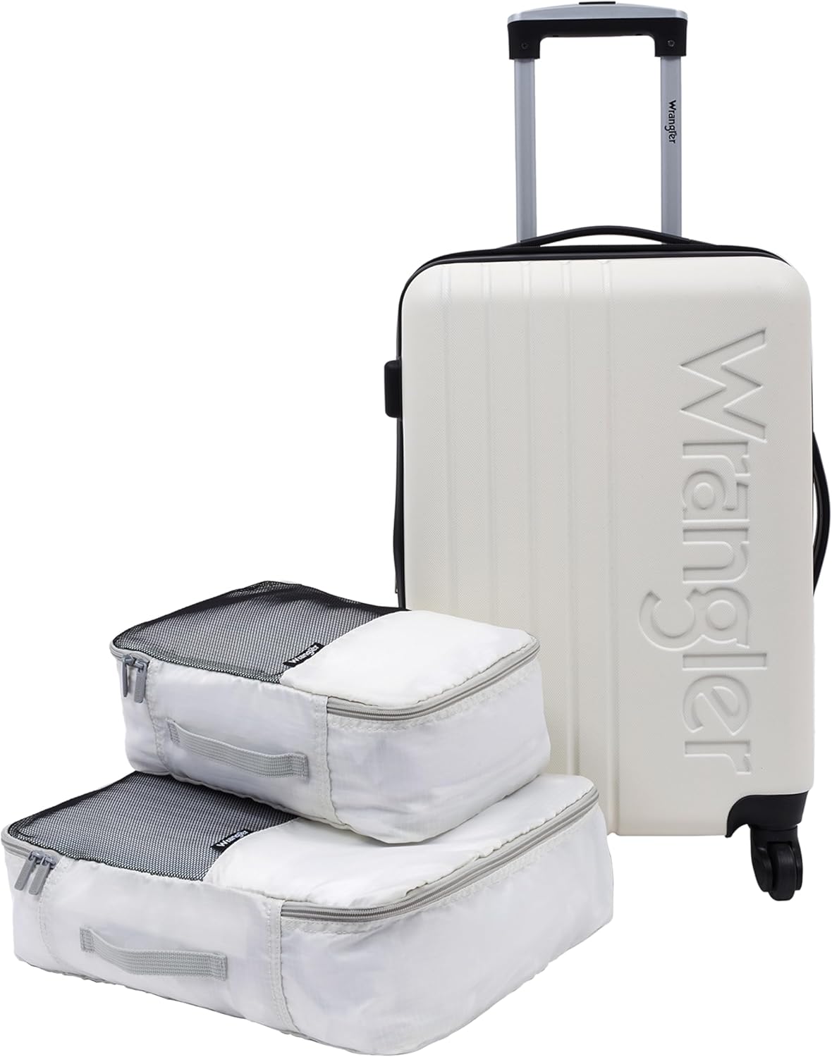 Wrangler Luggage Set, Beige, 20" Carry-On