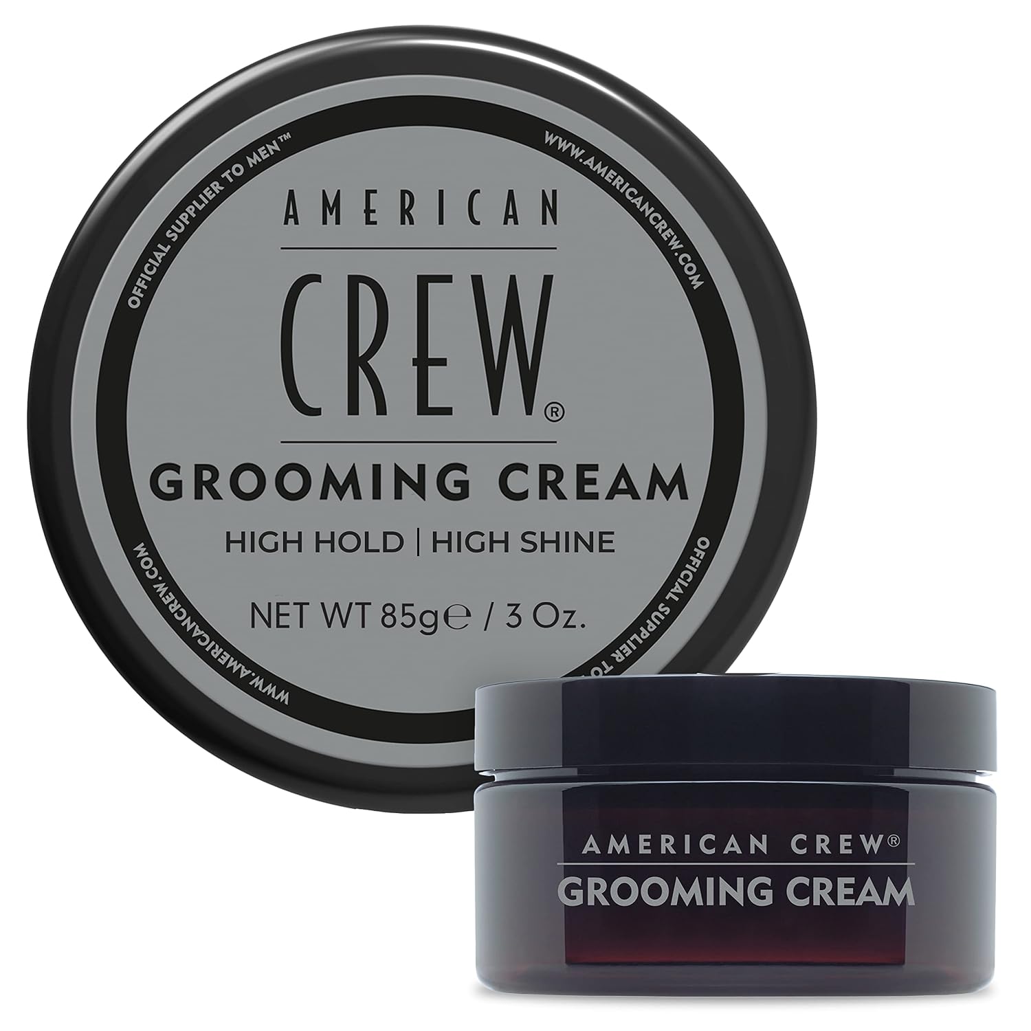 American Crew Men's Grooming Cream, High Hold & High Shine, 3 oz