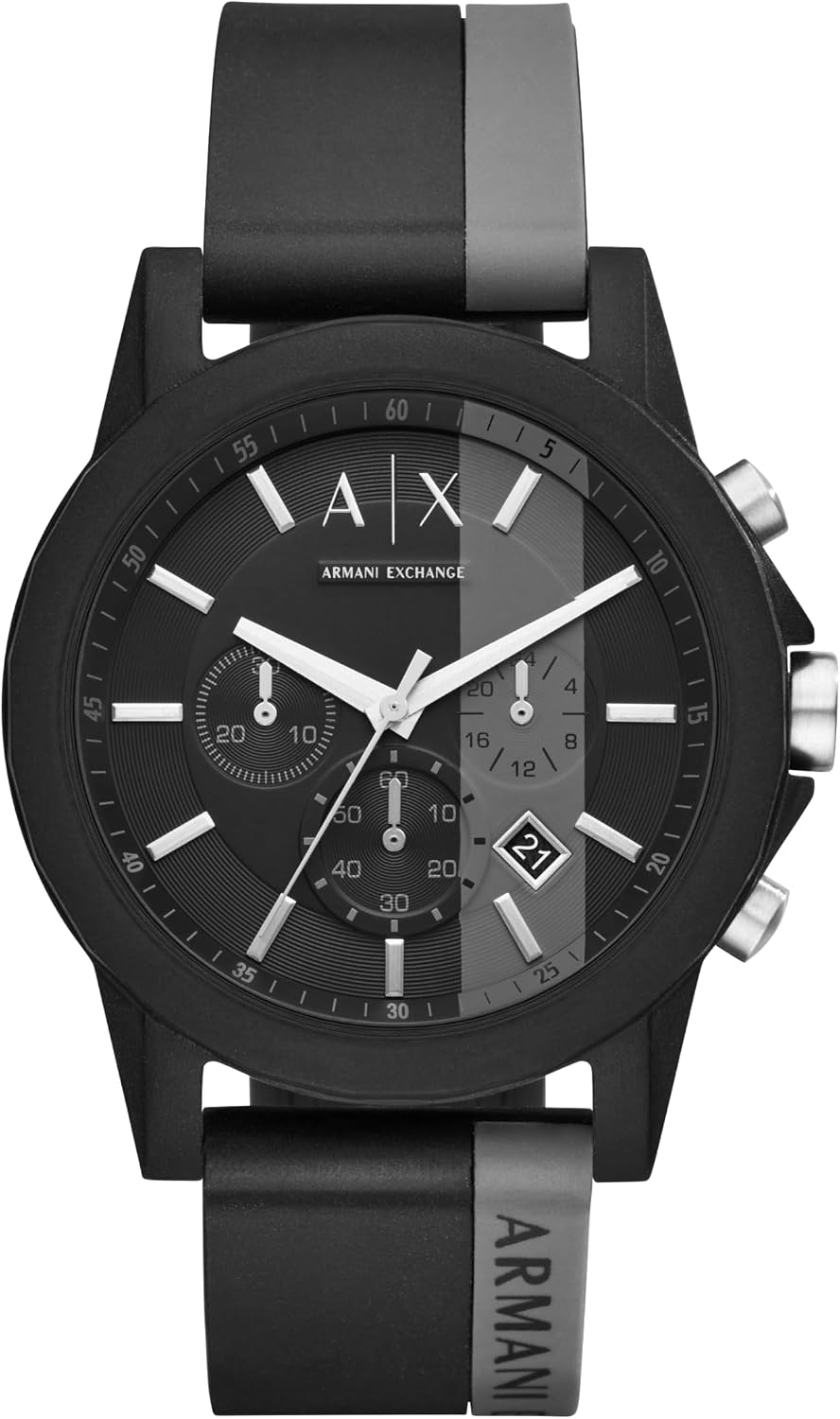 Armani Exchange AX Chronograph Watch for Men with Leather, Stainless Steel or Silicone Band