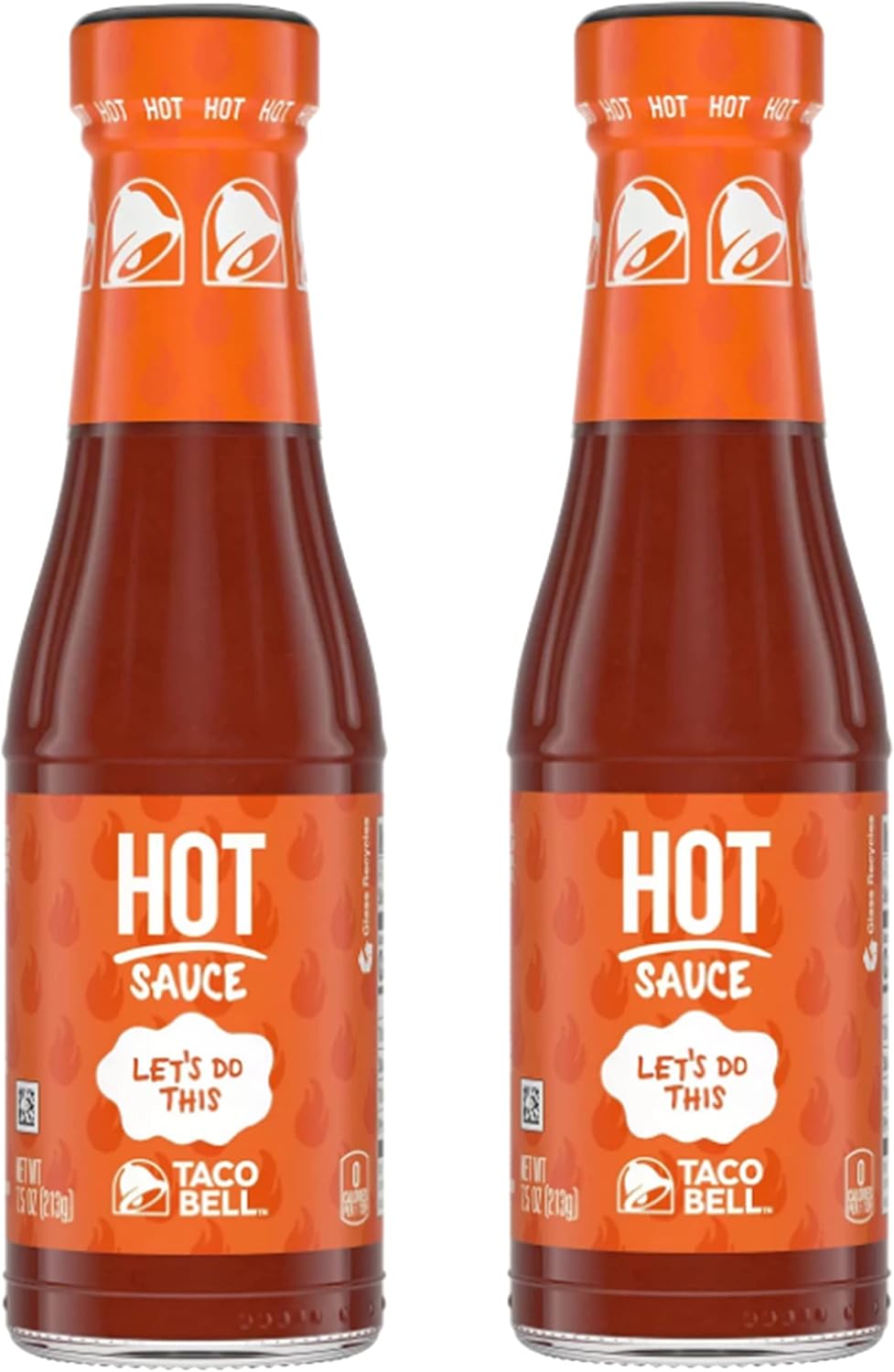 Taco Bell Hot Sauce (Pack of 2)