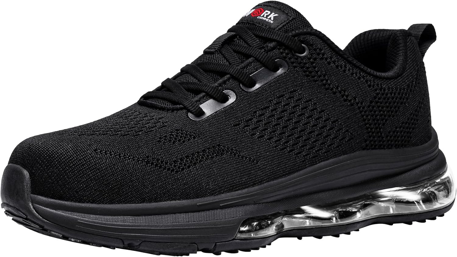 LARNMERN Safety Trainers Non Slip Steel Toe Cap Shoes Men Work Sneakers Lightweight Comfortable Breathable Air Cushion Running