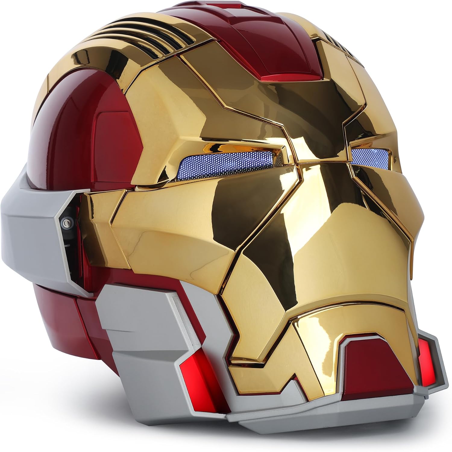 Iron Hero MK17 1:1 Wearable Helmet, Voice Control, LED Eyes, Mist & Speaker
