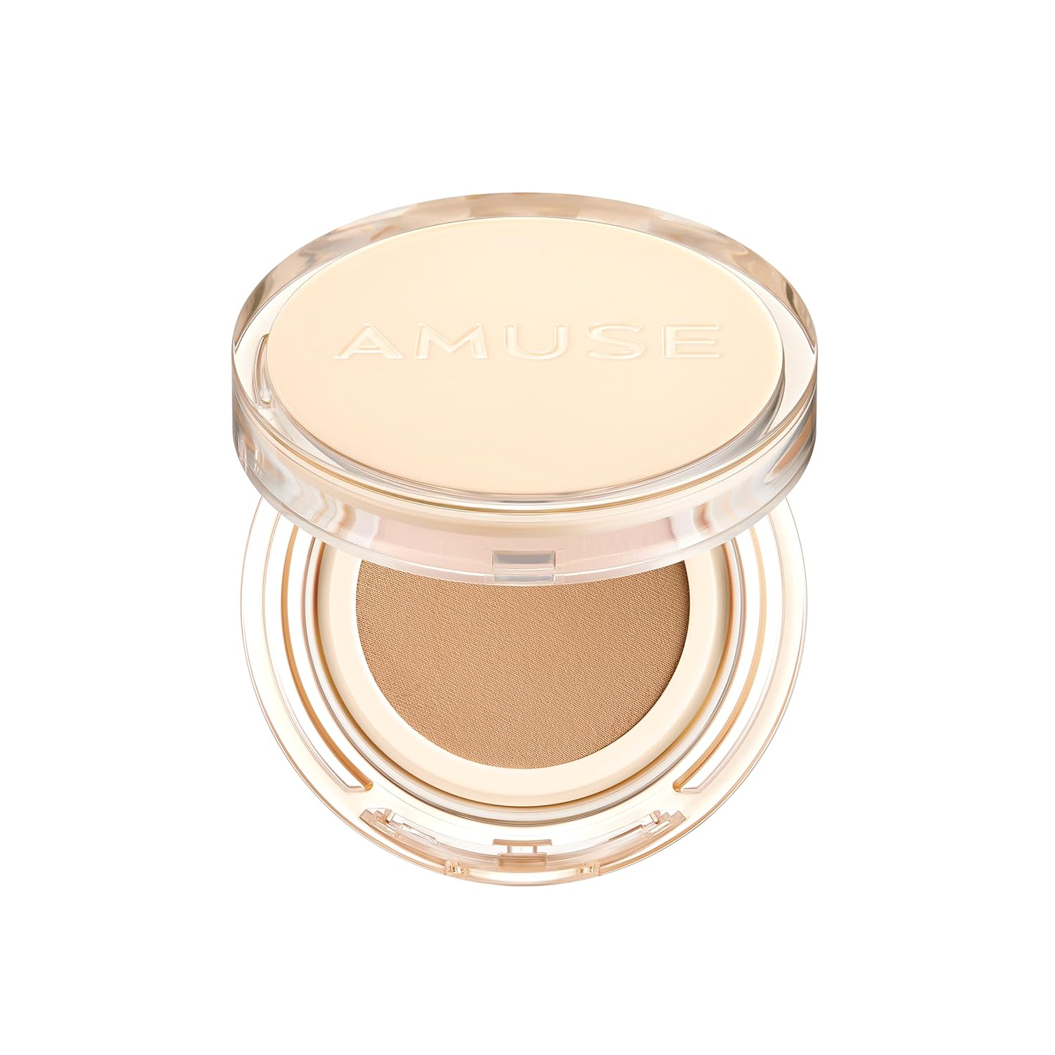AMUSE Seoul Dew Jelly Vegan Cushion Foundation 04 TAN | dewy, glow, long-lasting, double coverage, clean beauty, lightweight, natural look, foundation for sensitive skin, hydrating cushion