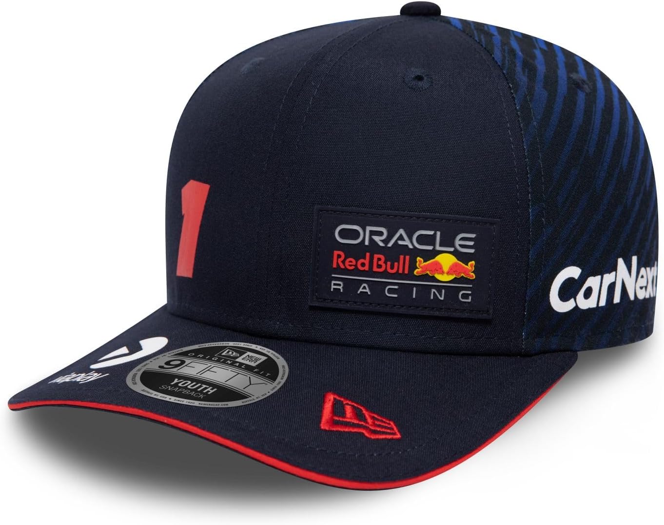 New Era Red Bull Racing F1 9Fifty 2023 Max Verstappen Kids Team Hat Navy Blue