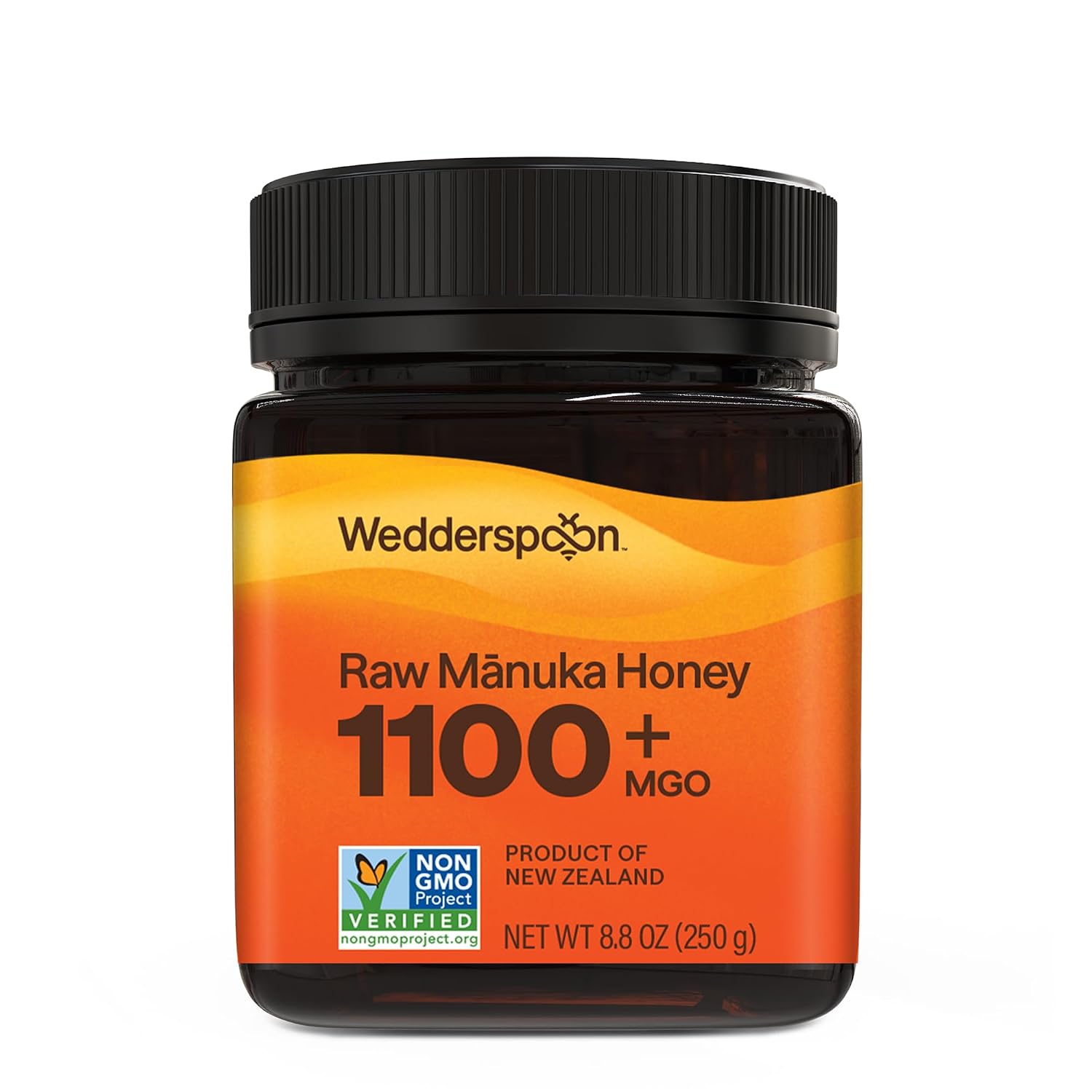 Wedderspoon Raw Manuka Honey 1100+ MGO, 8.8 Oz