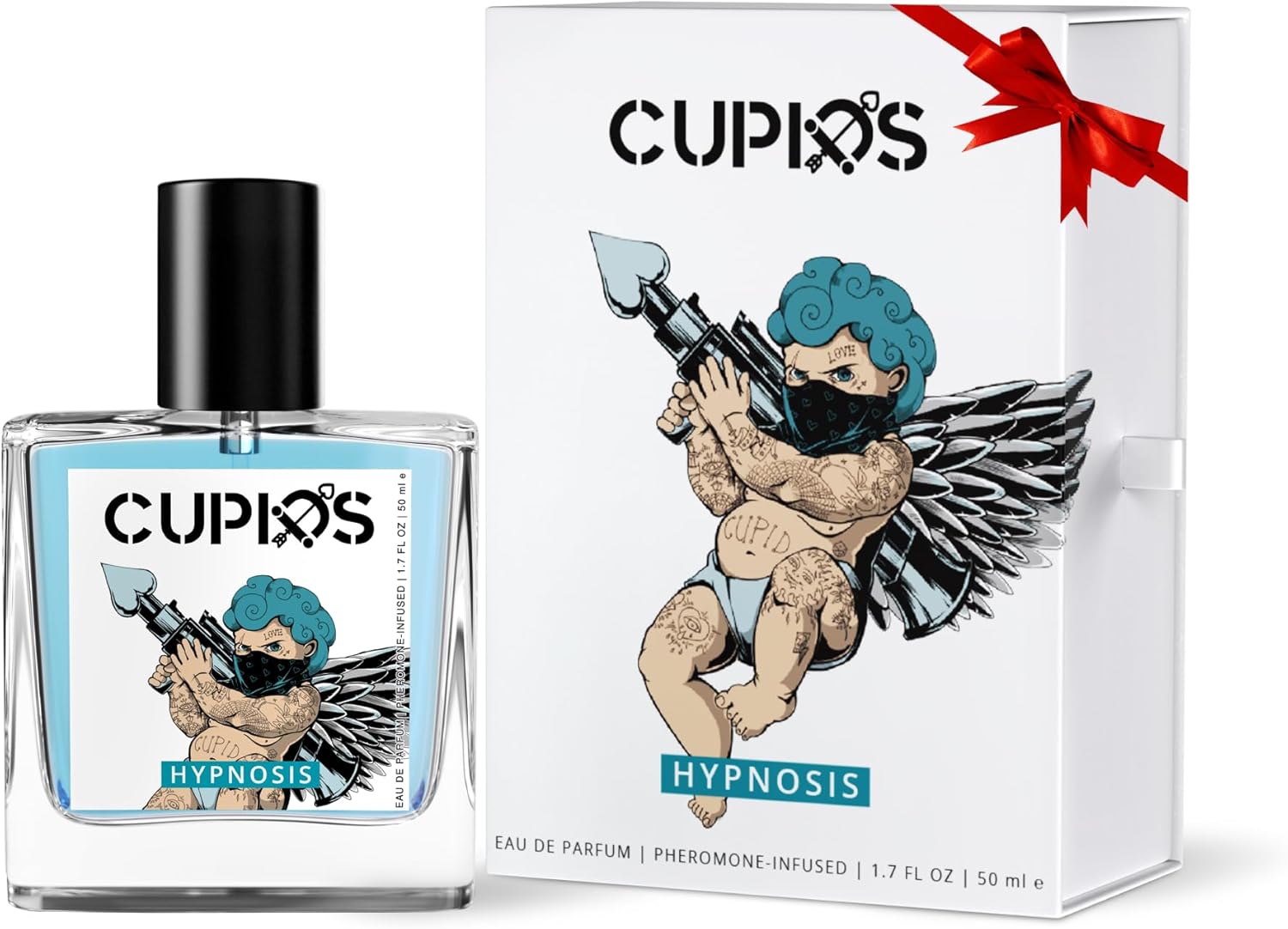 Cupids Original Edp Hypnosis 2.0 Eau de Cologne with Pheromone Infusion for Scent, Pheromone Perfume, 50 ml