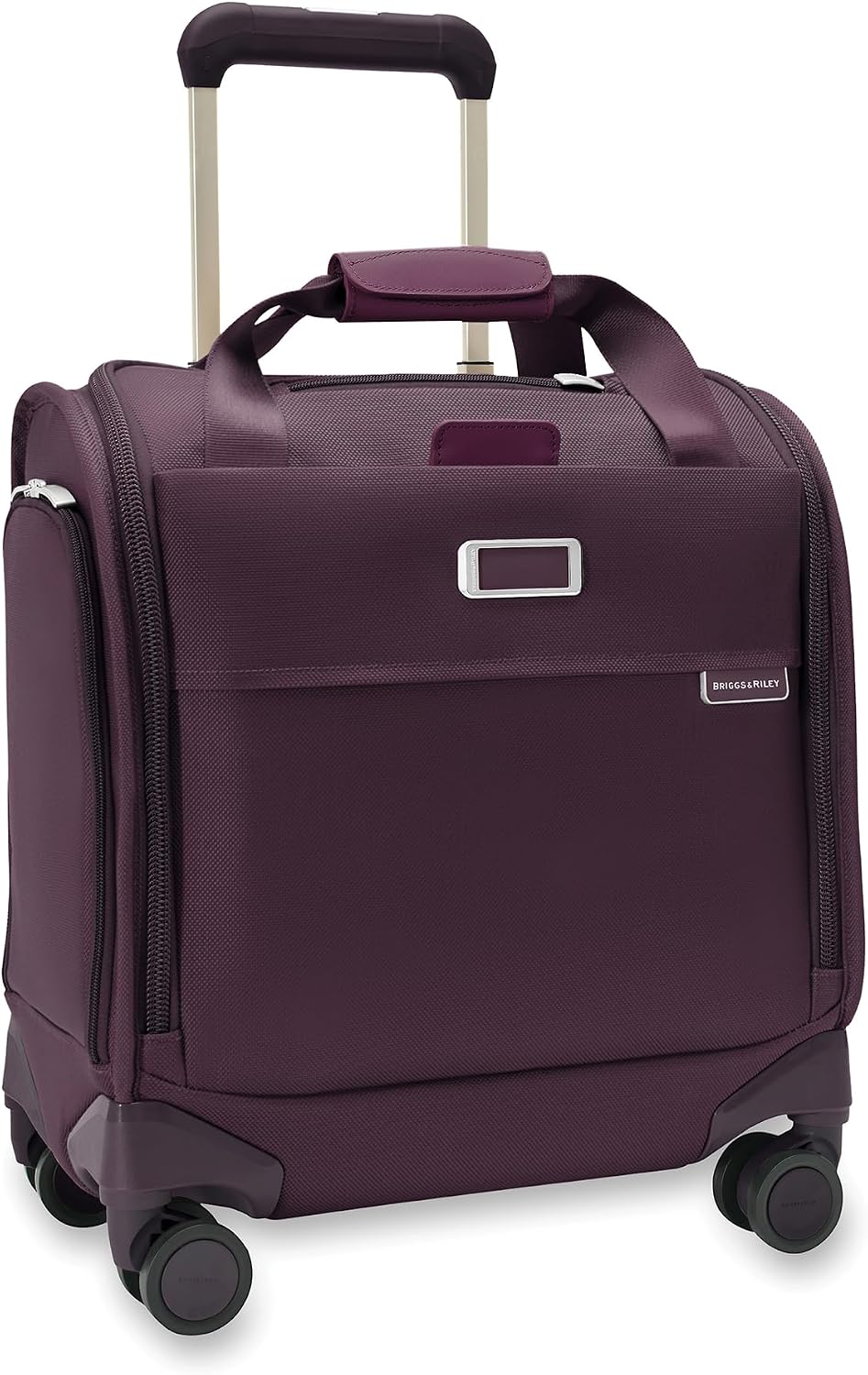 Briggs & Riley Baseline Cabin Softside Spinner Carry-On, Plum