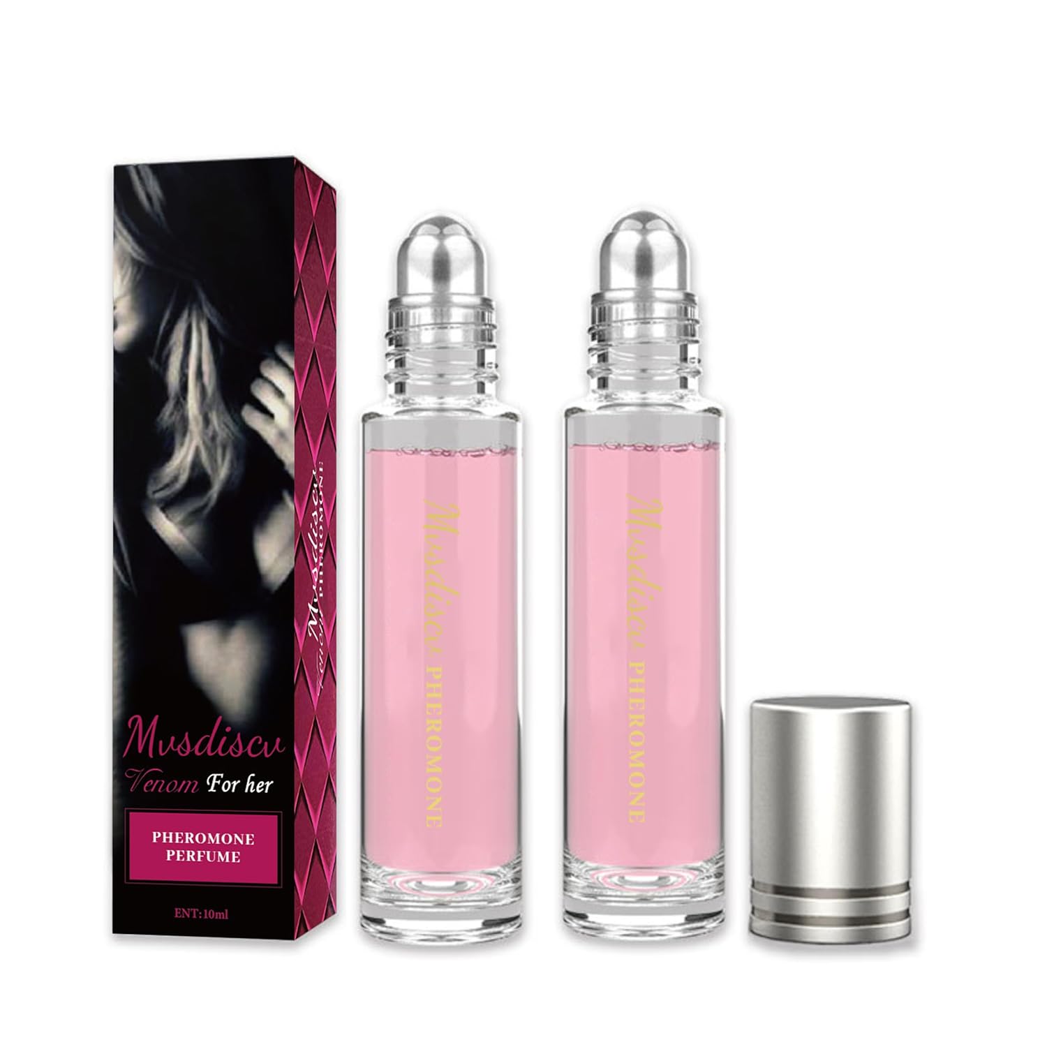 Honey Roll-On Perfume Oil for Women - Pheromone-Infused Essential Oil to Attract