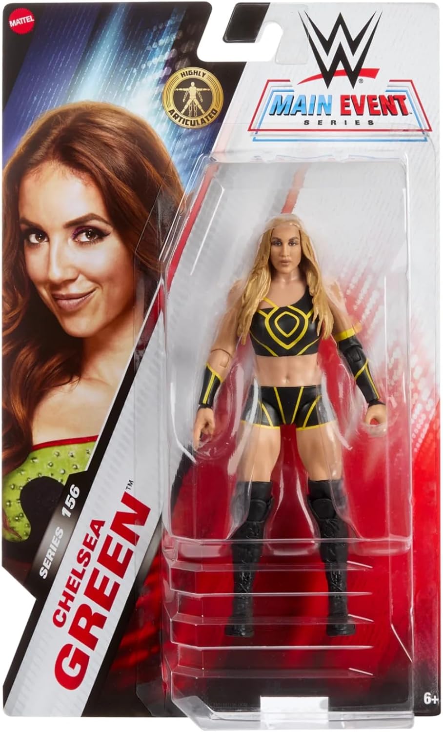 WWE Chelsea Green Mattel Main Event Basic Series 156 Wrestling Action Figure Toy 2025