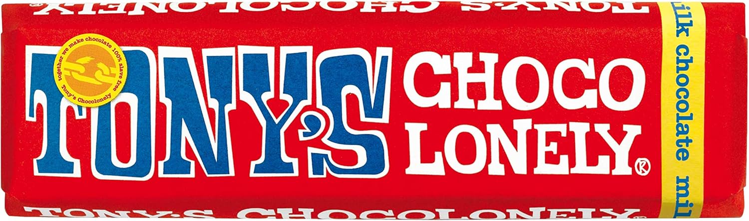 Tony's Chocolonely Milk Chocolate, 50g