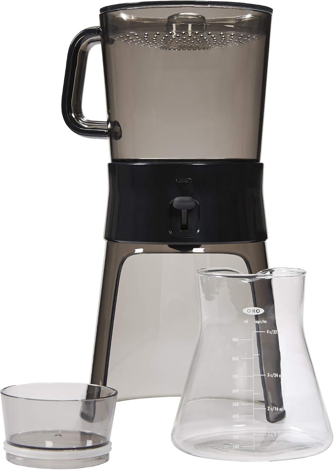 OXO Good Grips Cold Brew Coffee Maker, 32 oz, Iced Coffee Maker with Carafe
