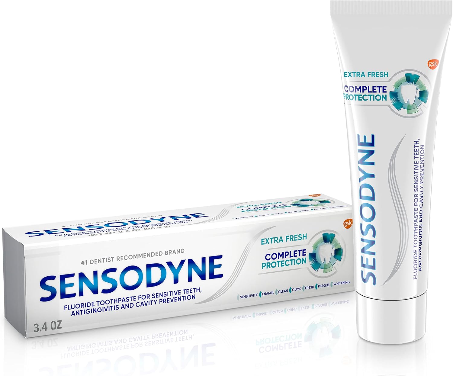 Sensodyne Complete Protection Extra Fresh Toothpaste, 3.4 Ounces