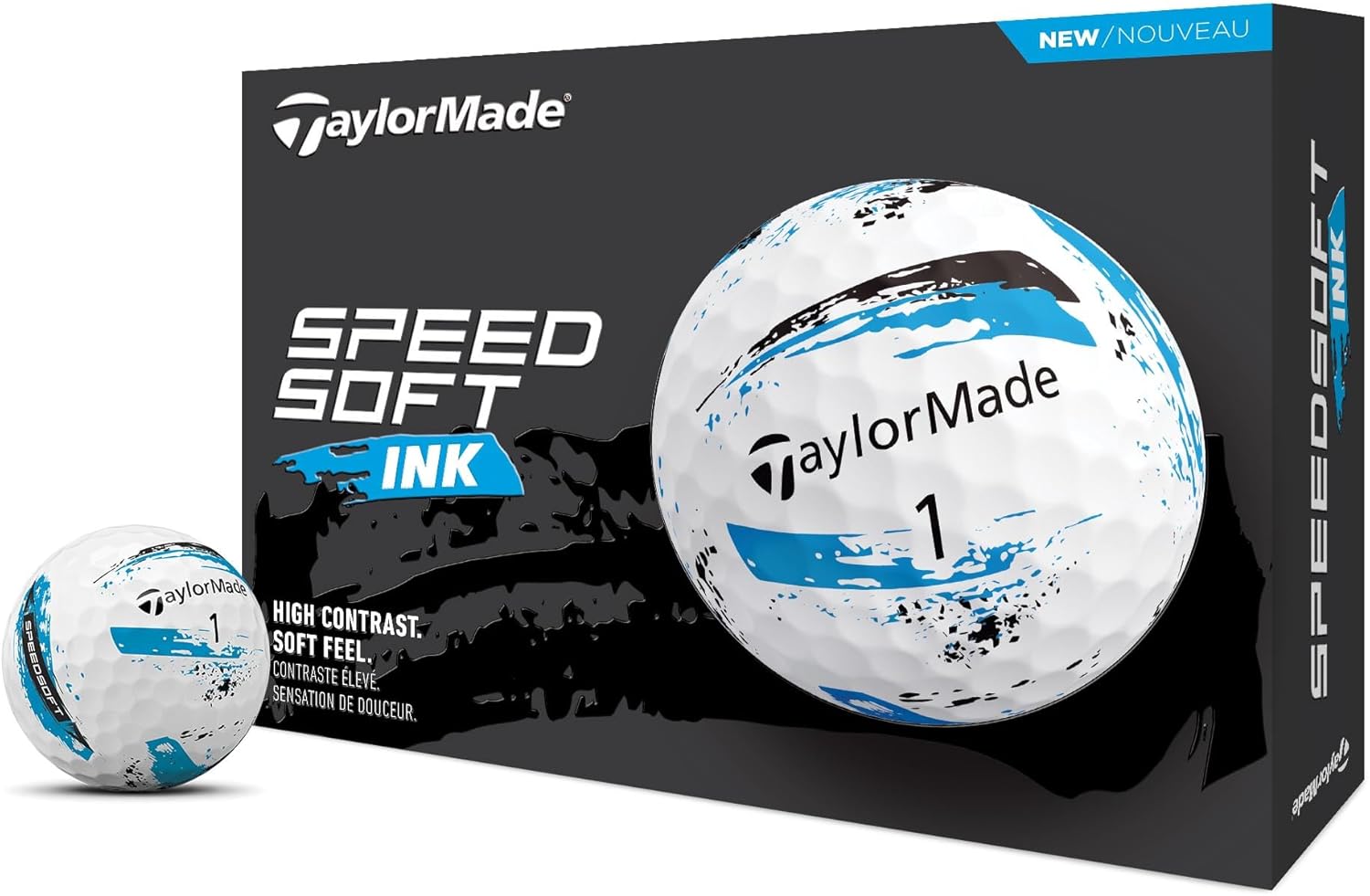 TaylorMade Golf Speed Soft Ink Golf Balls