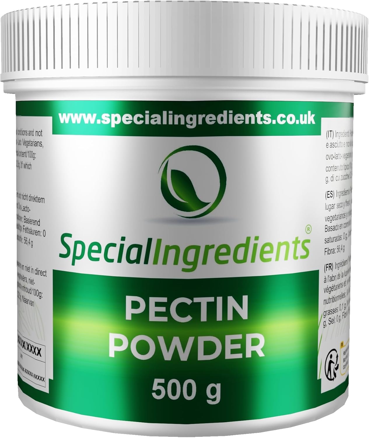 Special Ingredients Pectin Powder 500g Premium Quality Ideal For Making Jam, Marmalades, Chutneys, Fruit Jellies & Cake Fillings