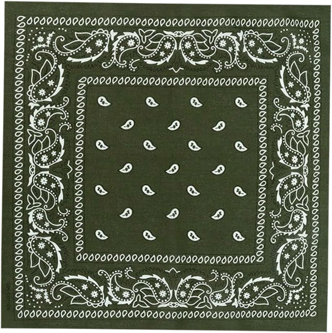 WedDecor Bandana Cotton Unisex Head Scarf Wide Headband Lightweight, Breathable Fashion Accessory for Riding, Hiking, Fishing, Cycling, Outdoor Activities